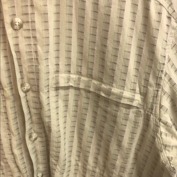 Exofficio Tan Casual Button Down Shirt Lightweight - Picture 3 of 6